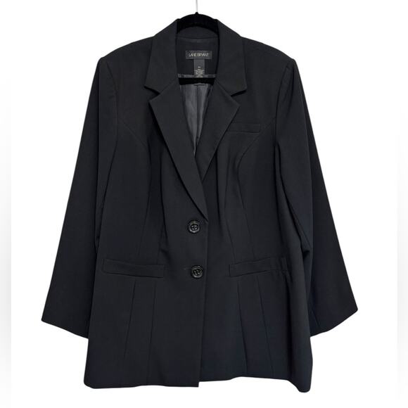 Lane Bryant Jackets & Blazers - Lane Bryant Single Breasted Blazer in Black - Size 22